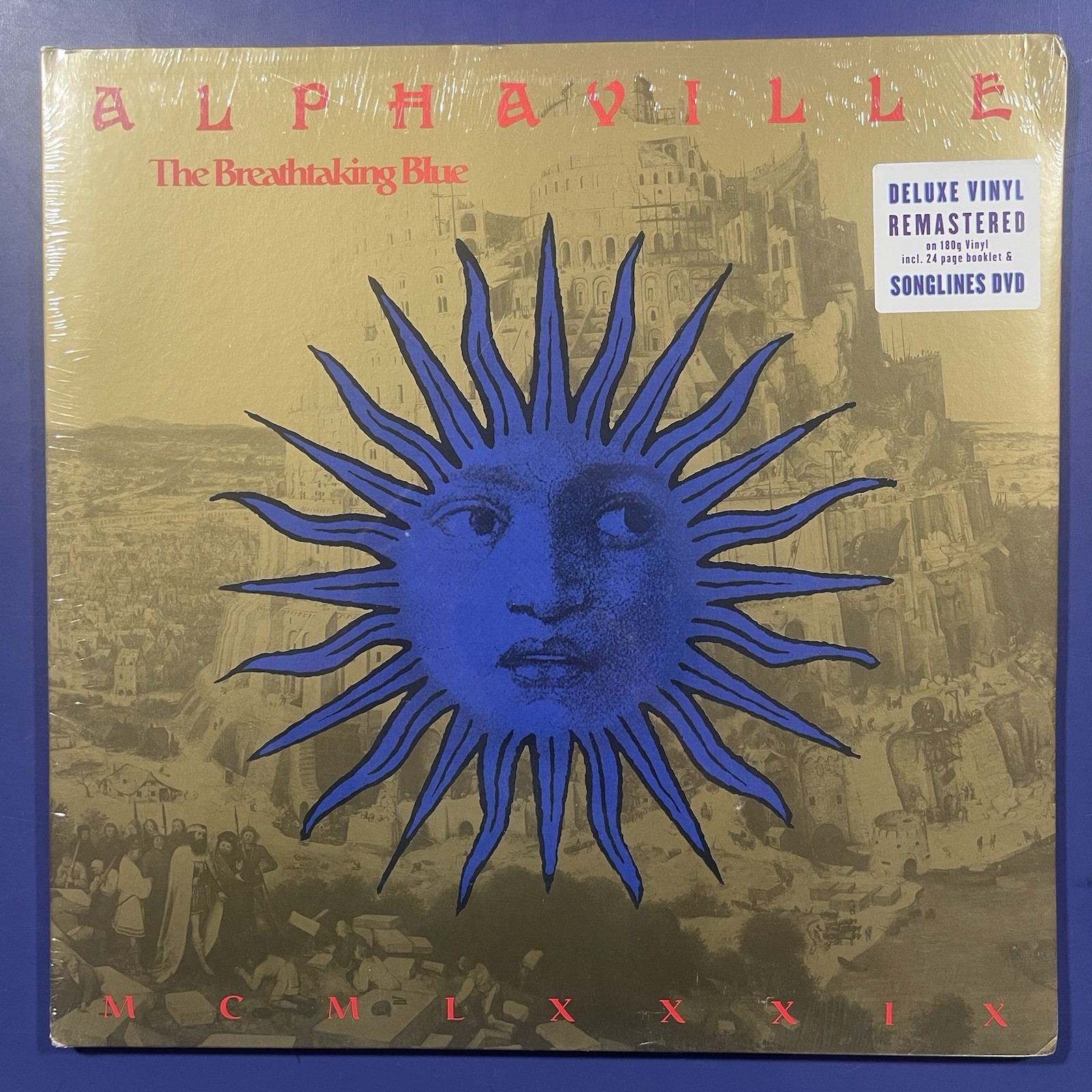 Alphaville The Breathtaking Blue LP 180g Vinyl + DVD New Sealed Remastered