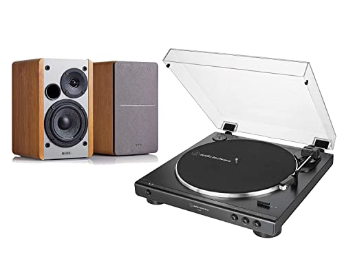 Audio-Technica AT-LP60X + Edifier R1280T