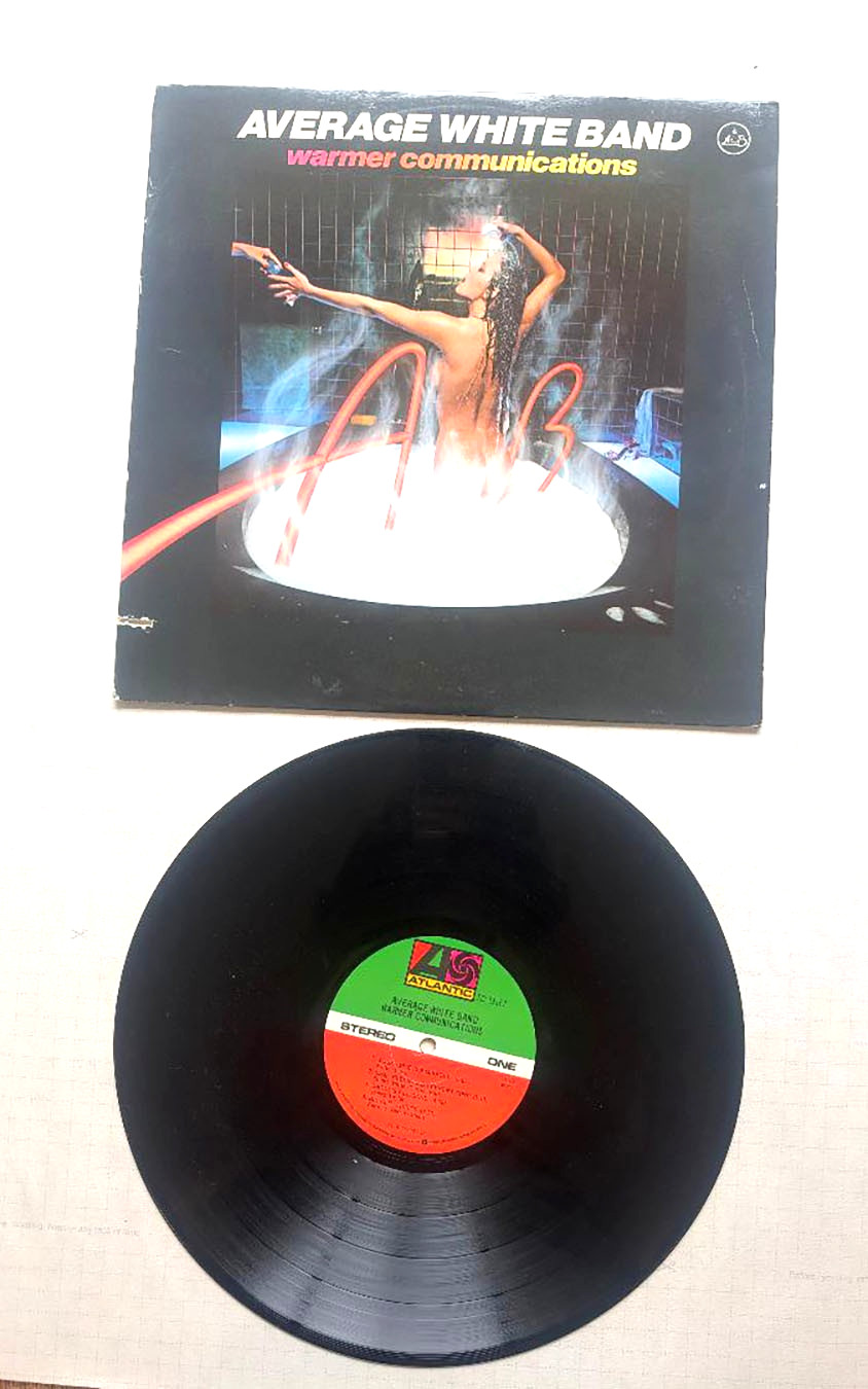 Average White Band Warmer Communications LP Album Vinyl Record - VG+/Fair