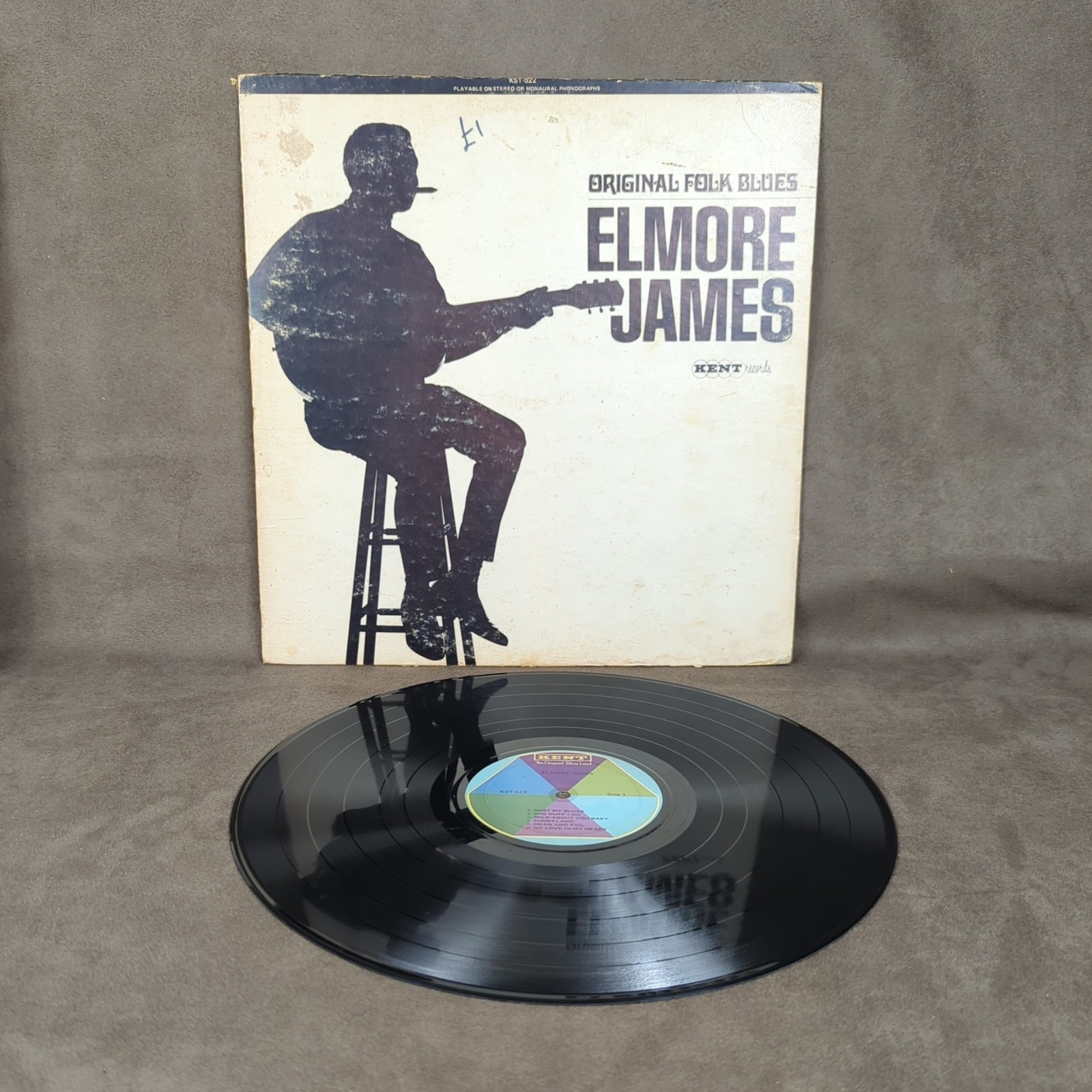 Elmore James Original Folk Blues Vinyl LP Record