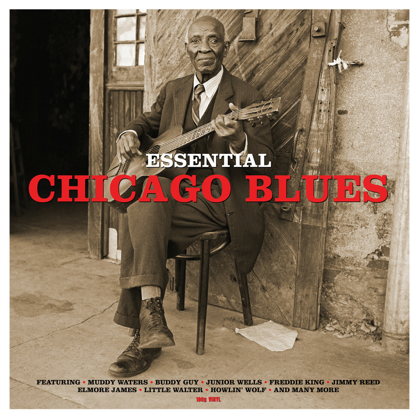 ESSENTIAL CHICAGO BLUES - 18 VARIOUS TRACKS (180G VINYL LP) NEW/SEALED