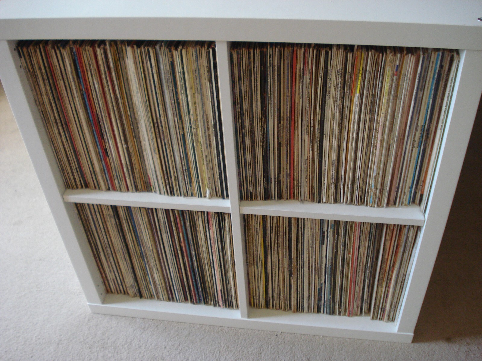 Massive Job Lot of 400 Vintage Vinyl LP Records Mixed Genres **COLLECTION ONLY**