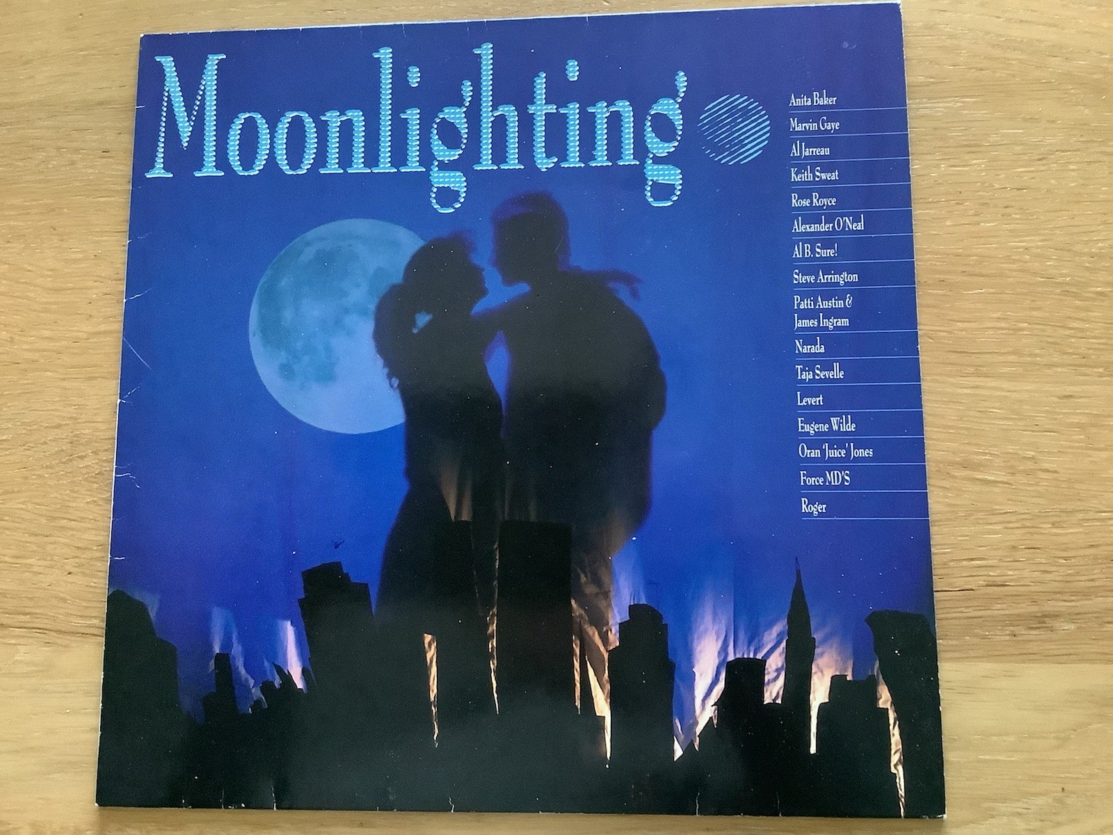 Moonlighting Soul Compilation LP Vinyl Record 241438 NM/ Cover VG Condition 1988