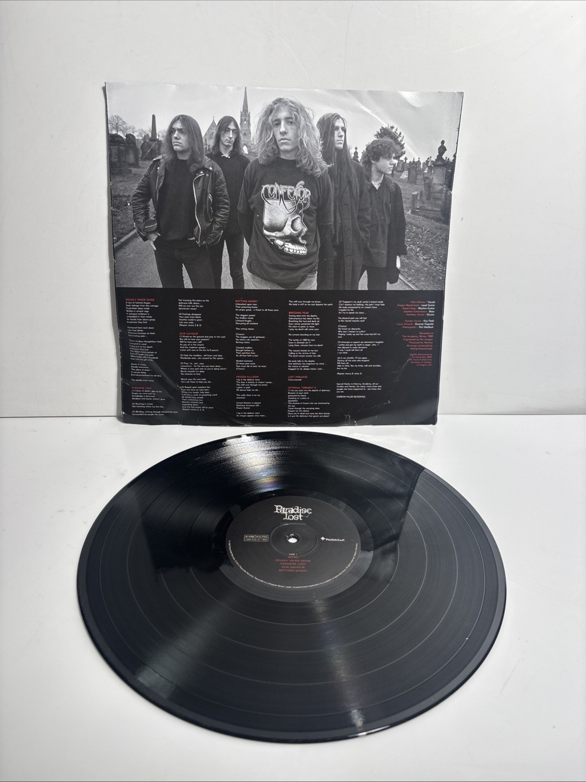 Paradise Lost - Lost Paradise [Vinyl LP] Remastered - Sleeve Missing