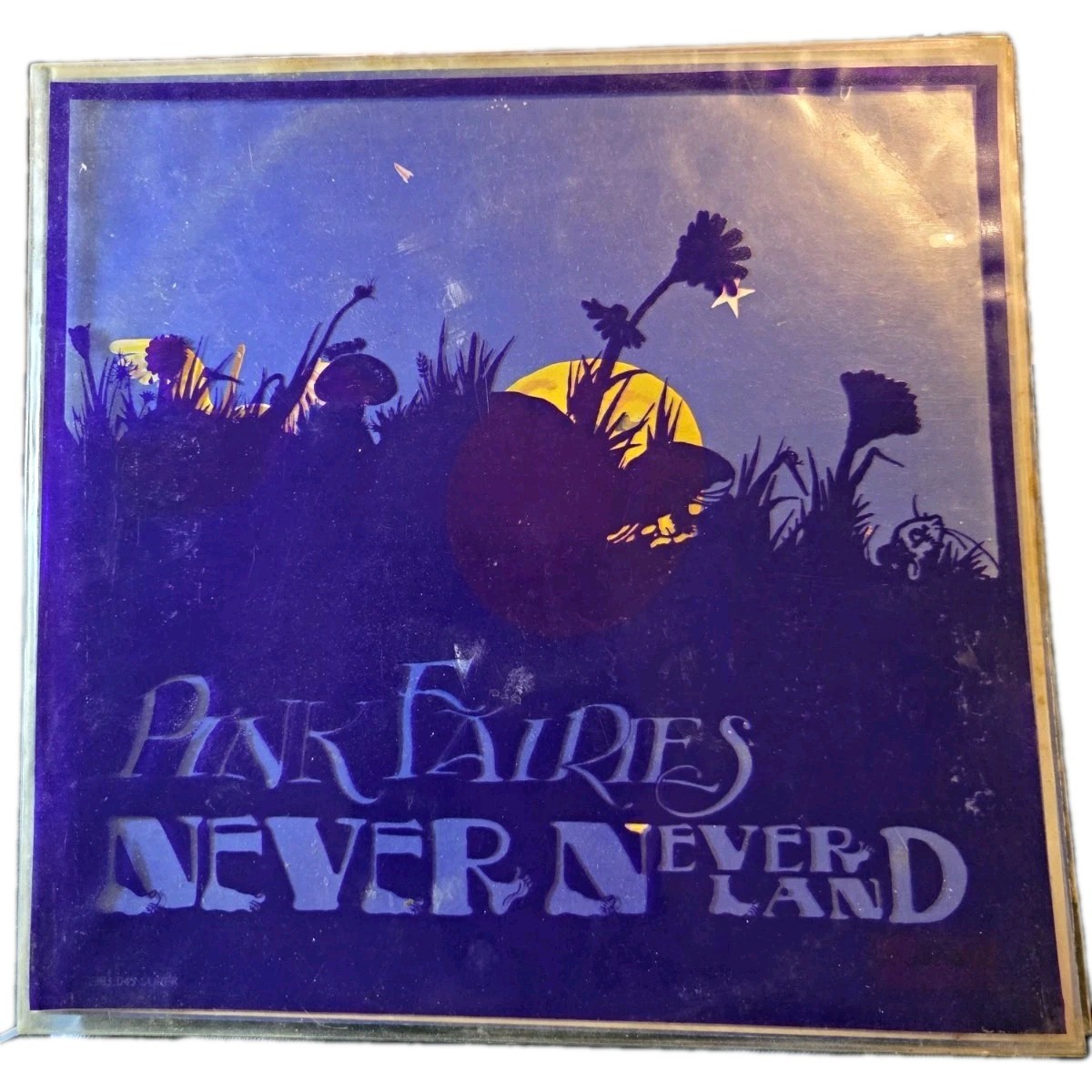 Pink Fairies Never Never Land LP 1971 UK 1st Press Polydor A1/B1 TexturedVG+/VG+