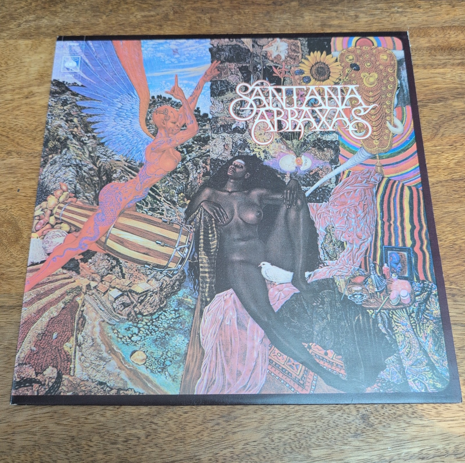 Santana Abraxas Vinyl LP 1970 Repress CBS Records VG+ Condition