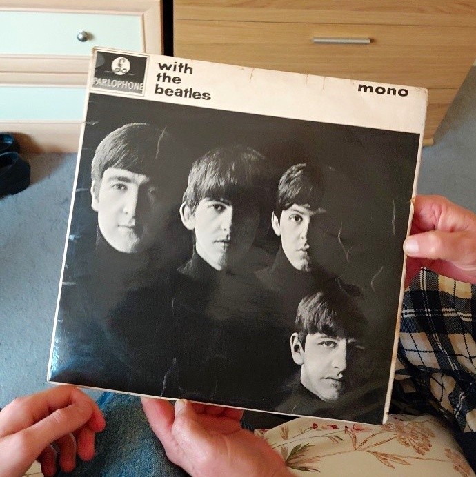 The Beatles With The Beatles MONO Parlophone PMC 1206 12" LP. 1st Press 1963